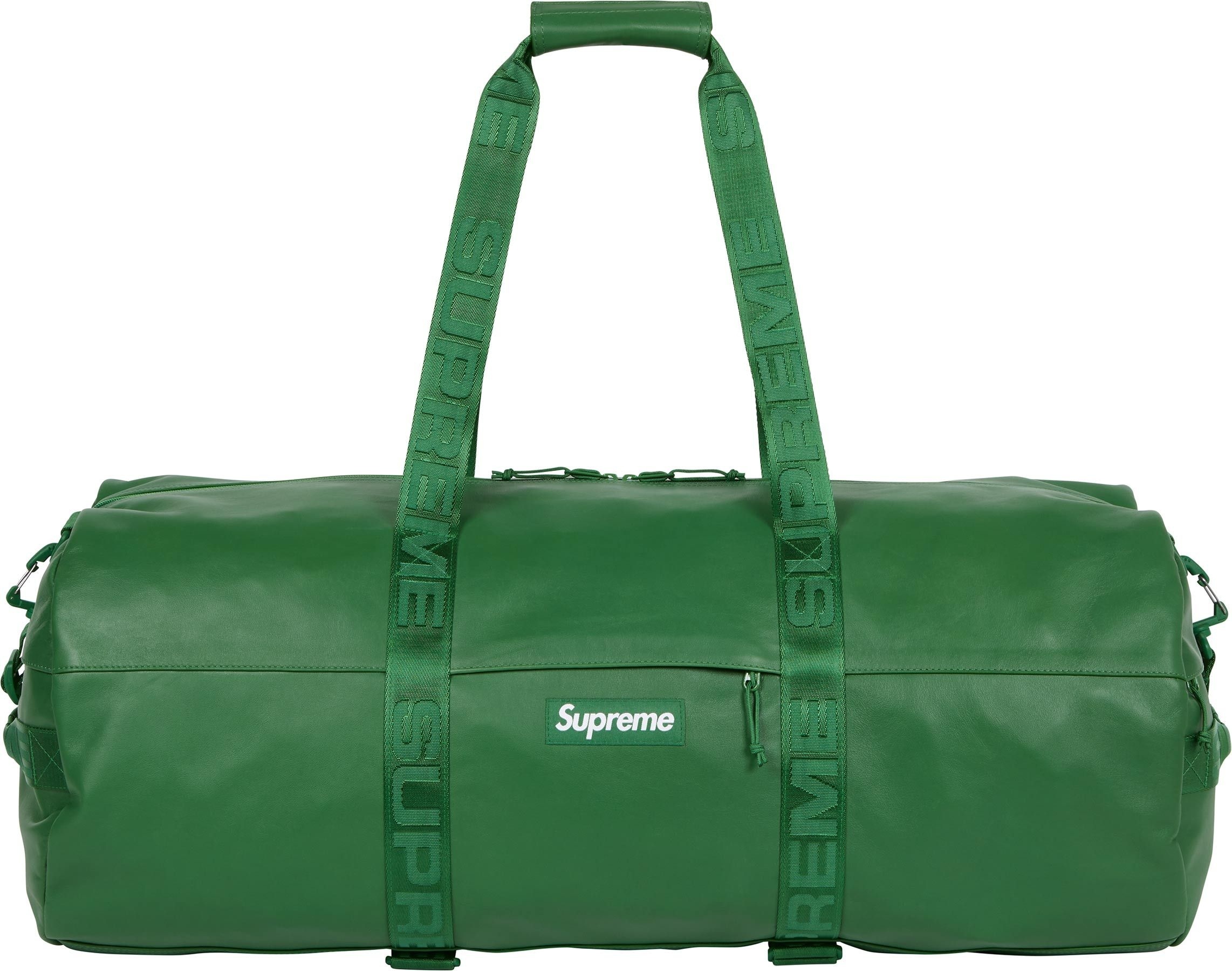Leather Large Duffle Bag view 12